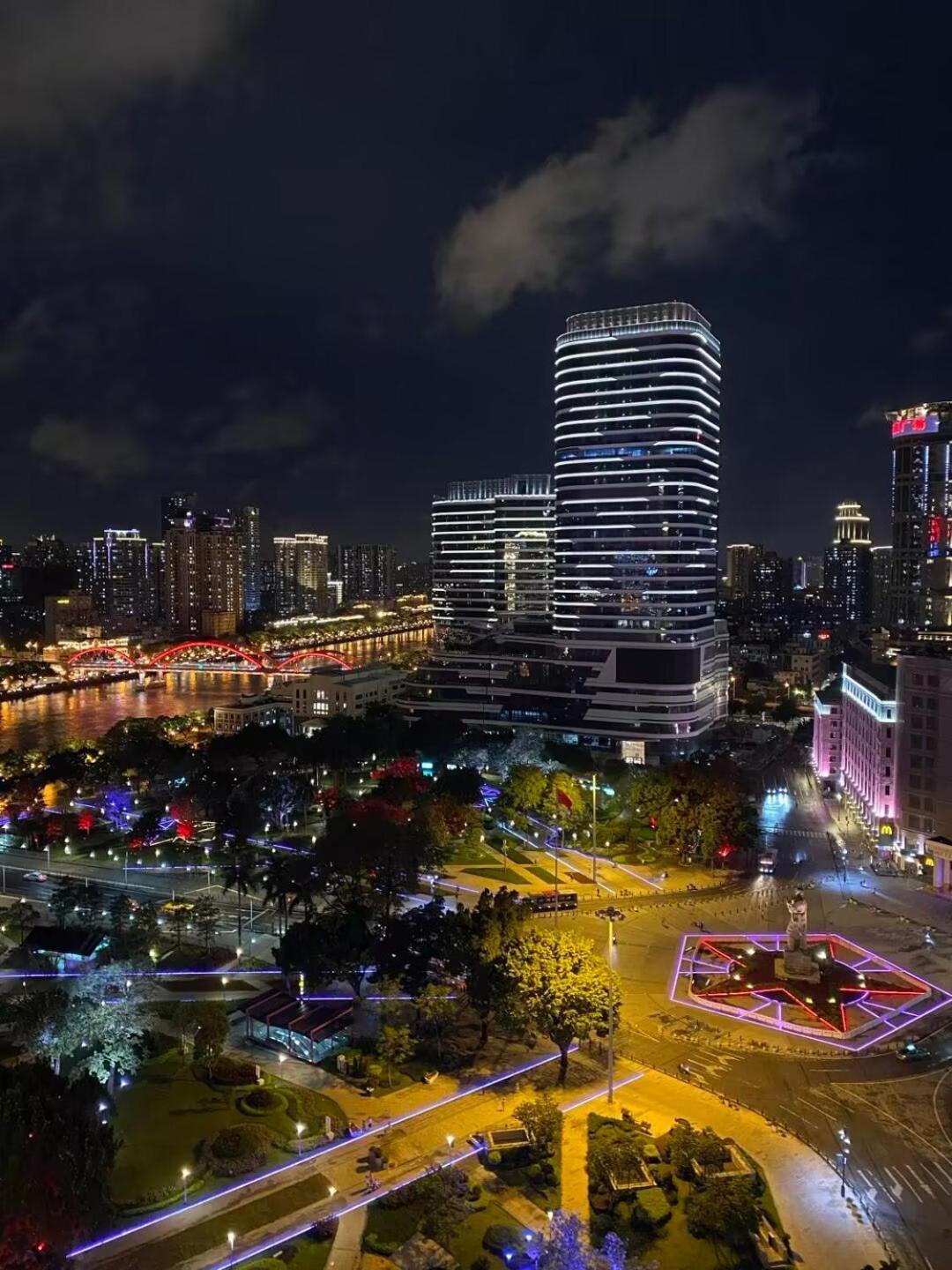 Waifiden Guangzhou Haizhu Square Wanyi Apartment ภายนอก รูปภาพ