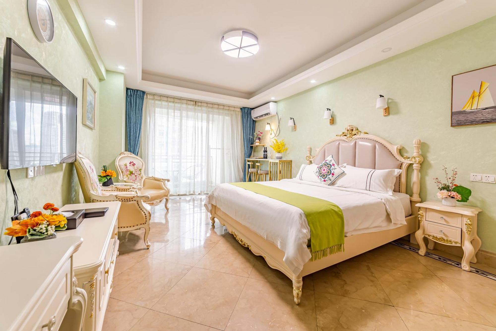 Waifiden Guangzhou Haizhu Square Wanyi Apartment ภายนอก รูปภาพ