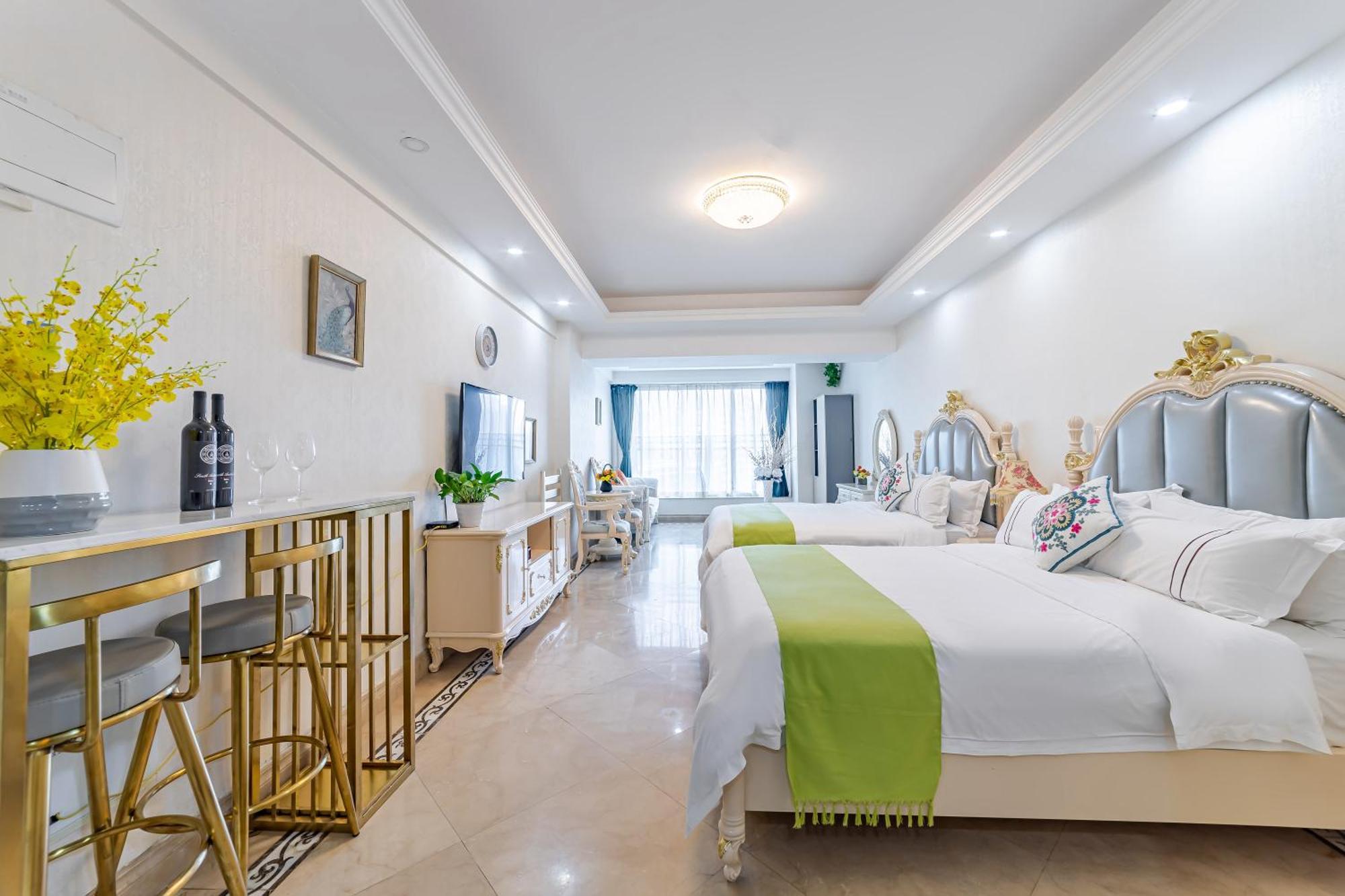 Waifiden Guangzhou Haizhu Square Wanyi Apartment ภายนอก รูปภาพ