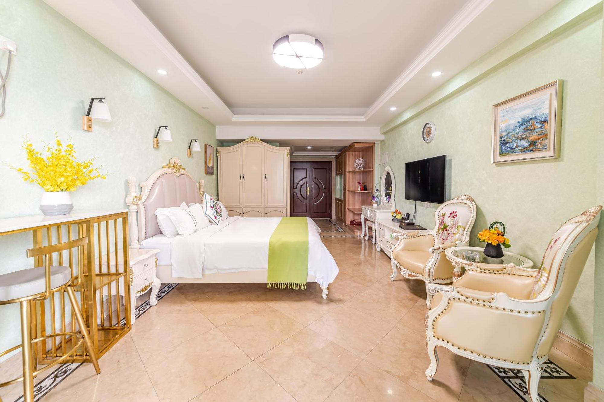 Waifiden Guangzhou Haizhu Square Wanyi Apartment ภายนอก รูปภาพ