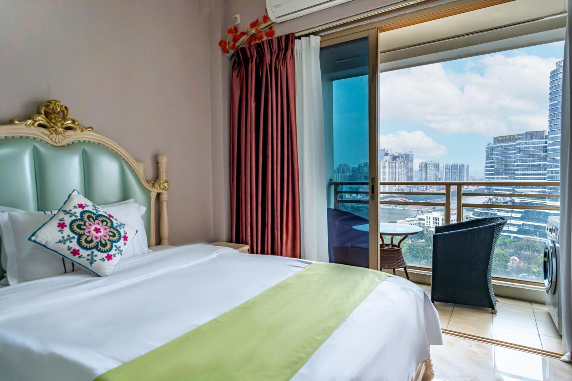Waifiden Guangzhou Haizhu Square Wanyi Apartment ภายนอก รูปภาพ