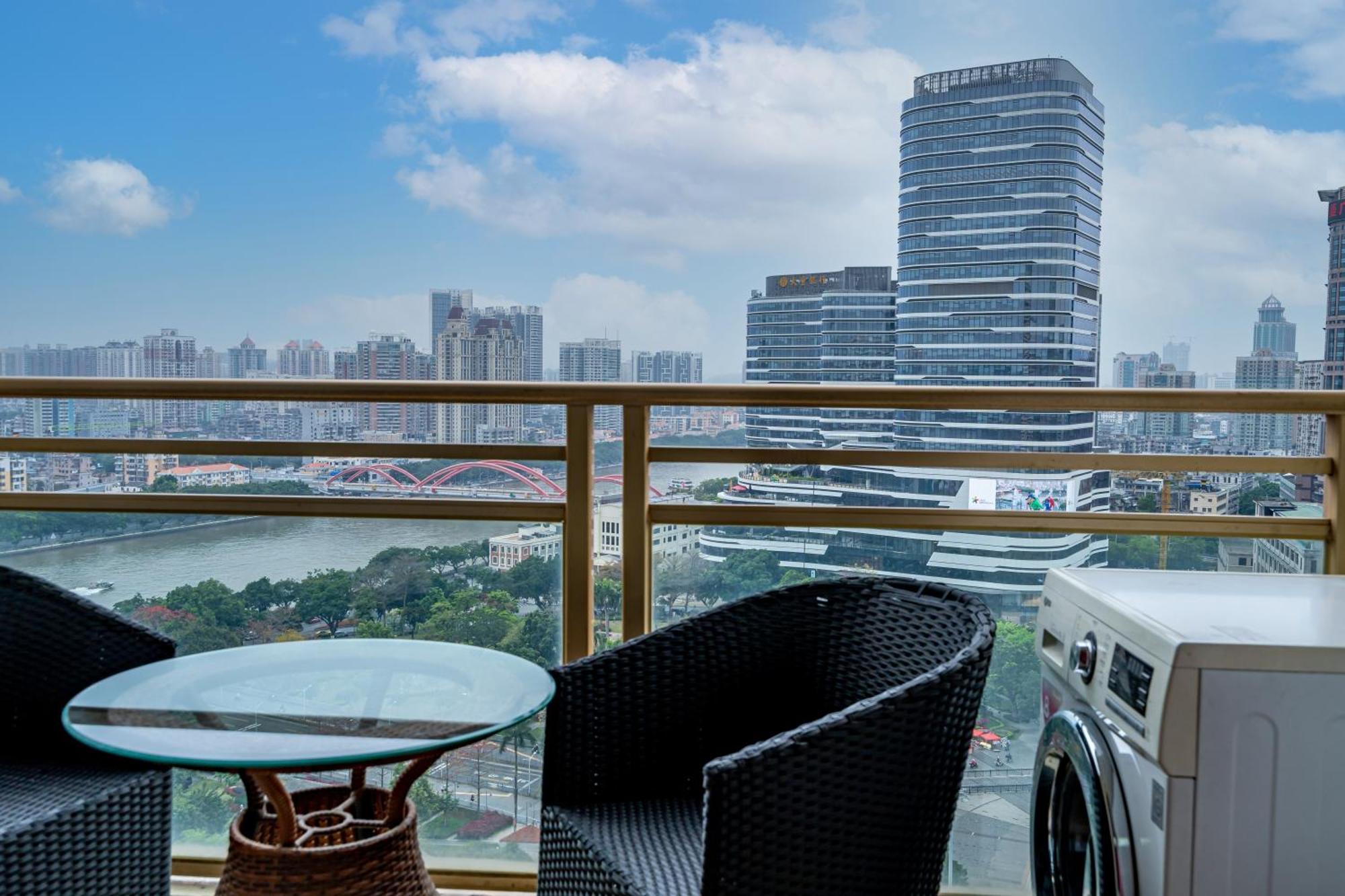 Waifiden Guangzhou Haizhu Square Wanyi Apartment ภายนอก รูปภาพ