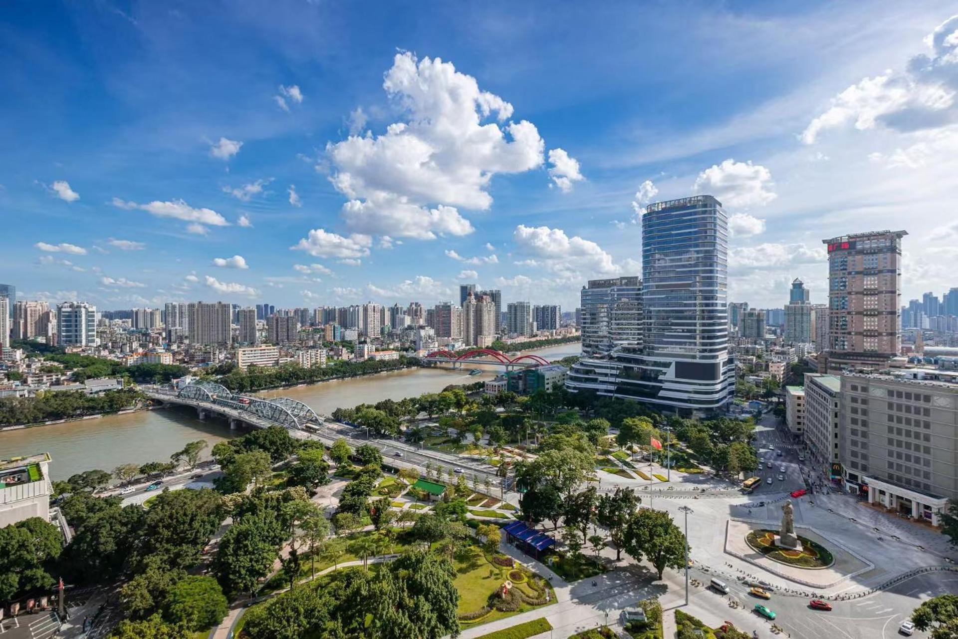 Waifiden Guangzhou Haizhu Square Wanyi Apartment ภายนอก รูปภาพ