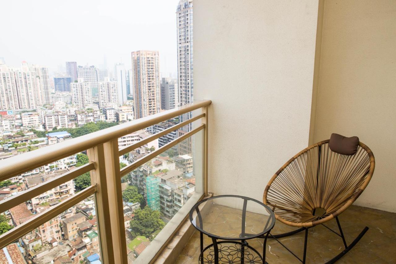 Waifiden Guangzhou Haizhu Square Wanyi Apartment ภายนอก รูปภาพ
